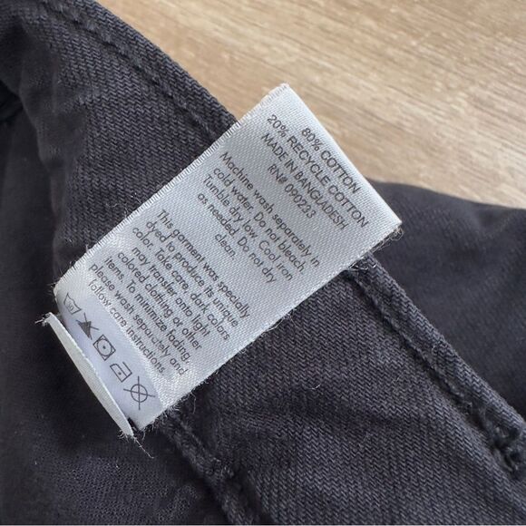 Pacsun Men’s Size 30X32 Straight Button Fly Recycled Black Jeans - Picture 7 of 10